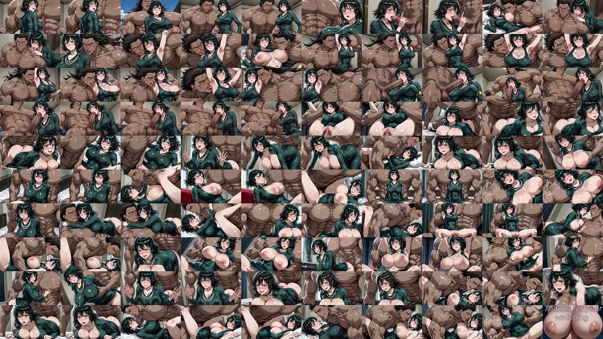Heracles (Fate) x Fubuki (OPM) AI 预览图