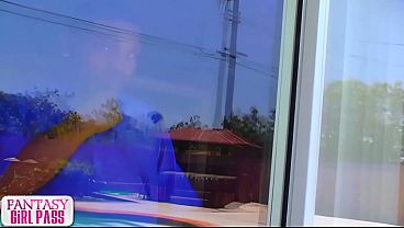 Daddy&rsquo;s girl Zuzu gets what she wants giving stepdaddy blowjob footjob and riding cock