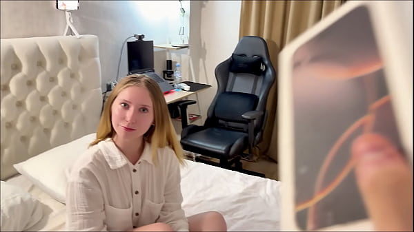 Download Video - The guy promised to give his stepsister an iPhone if she sucked his big dick&period;