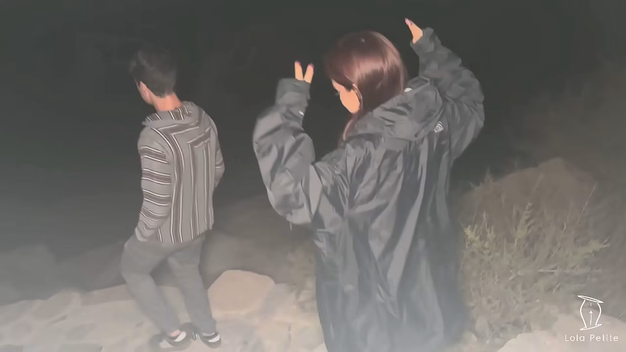 Left the party with two guys... ended up being their little slut outdoors