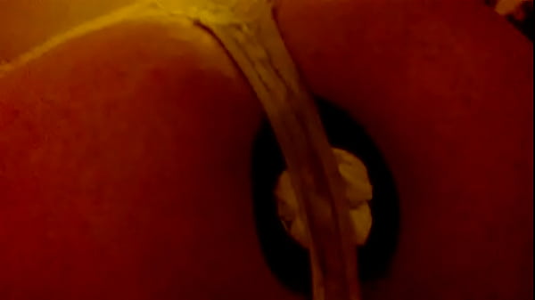 thumb butt plug inserted