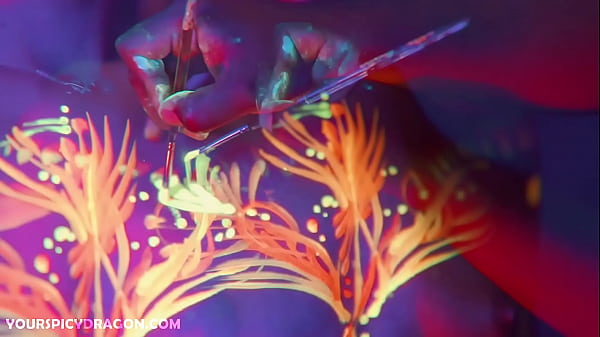 Spicy Dragon Aka Little Dragon Having some Fun Making Naked Art With Vitaly