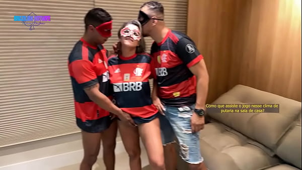 MY CUCKOLD'S FRIENDS DIDN'T WANT TO WATCH THE FOOTBALL GAME