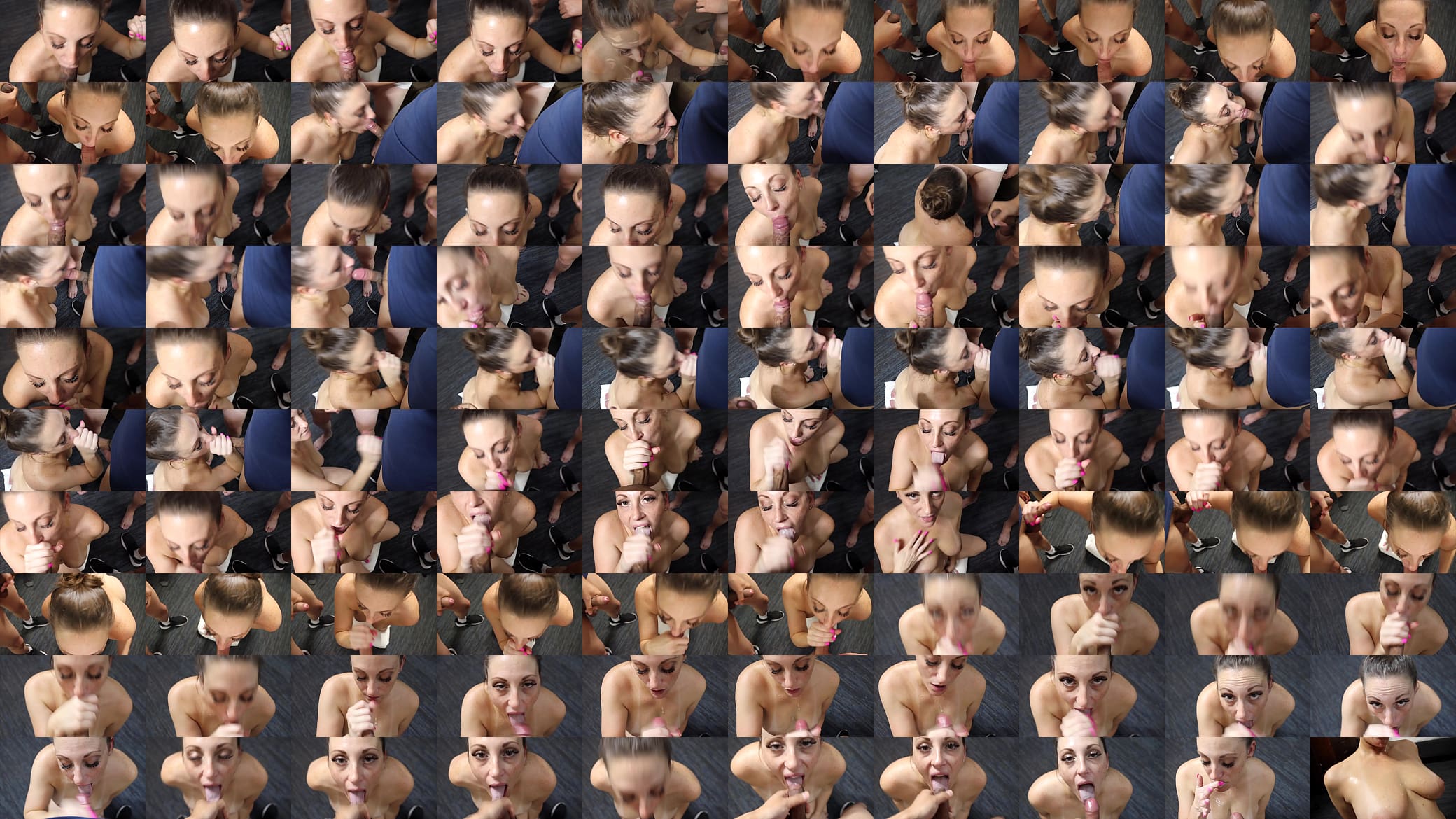 Melanie Hicks Triple Blowjob 预览图