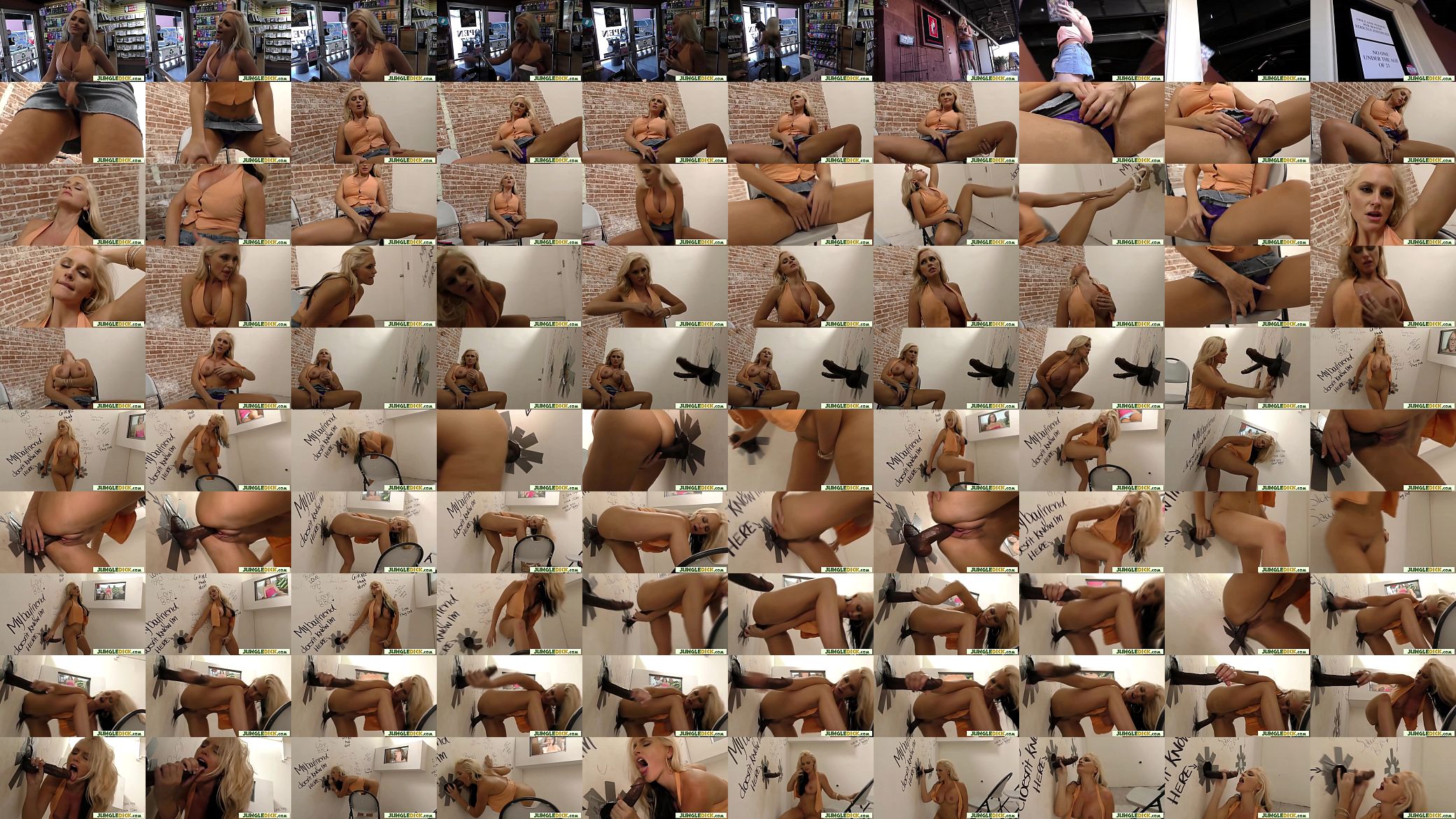 Kinky Fun With Two Random Black Cocks - Alena Croft 预览图
