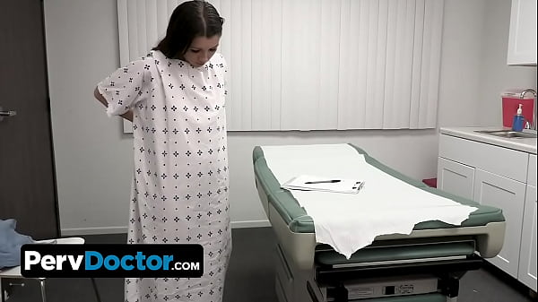 PervDoctor - Pretty Teen Wanted Boob Job Offers Her Pussy As Payment
