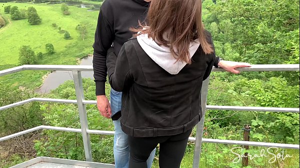 Public blowjob and fuck on a sightseeing tour - we nearly got caught