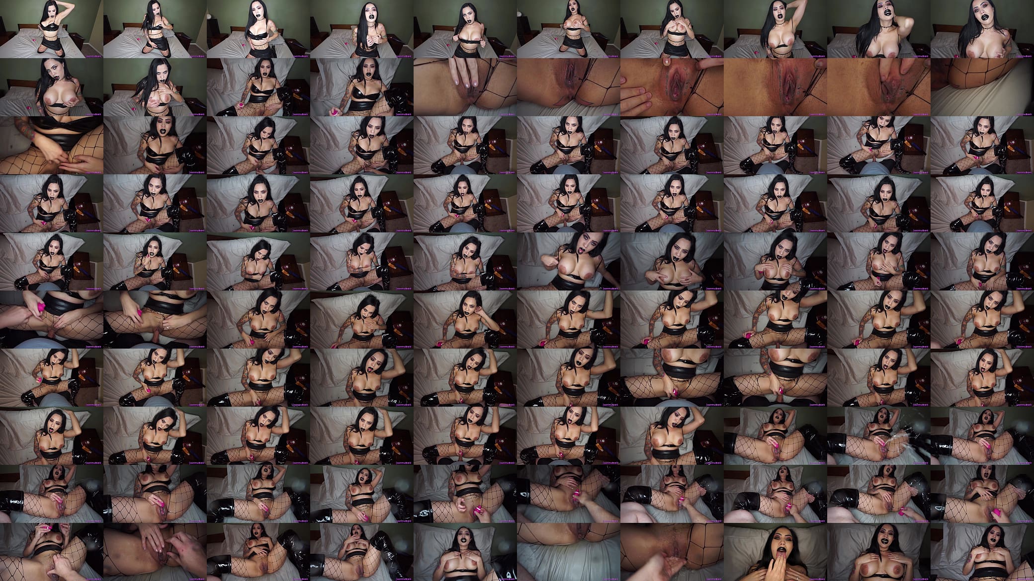 Massive Squirt Goth Girl !!! 预览图