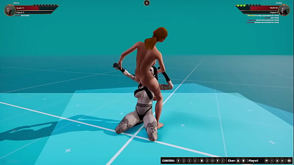 Ginny vs Draka (Naked Fighter 3D)