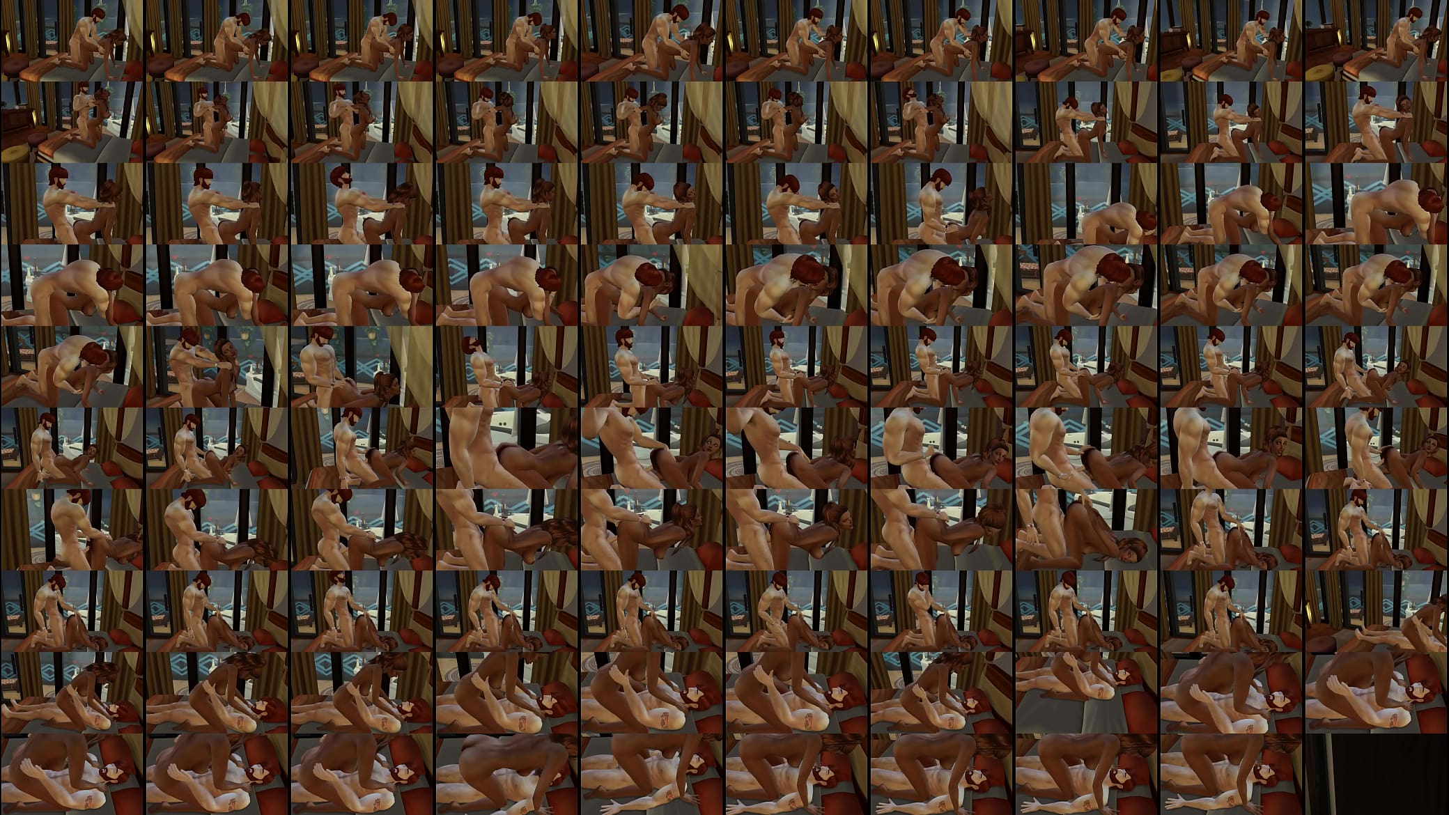Sims 4 Hunk Pussyfuck Honeymoon Night 预览图