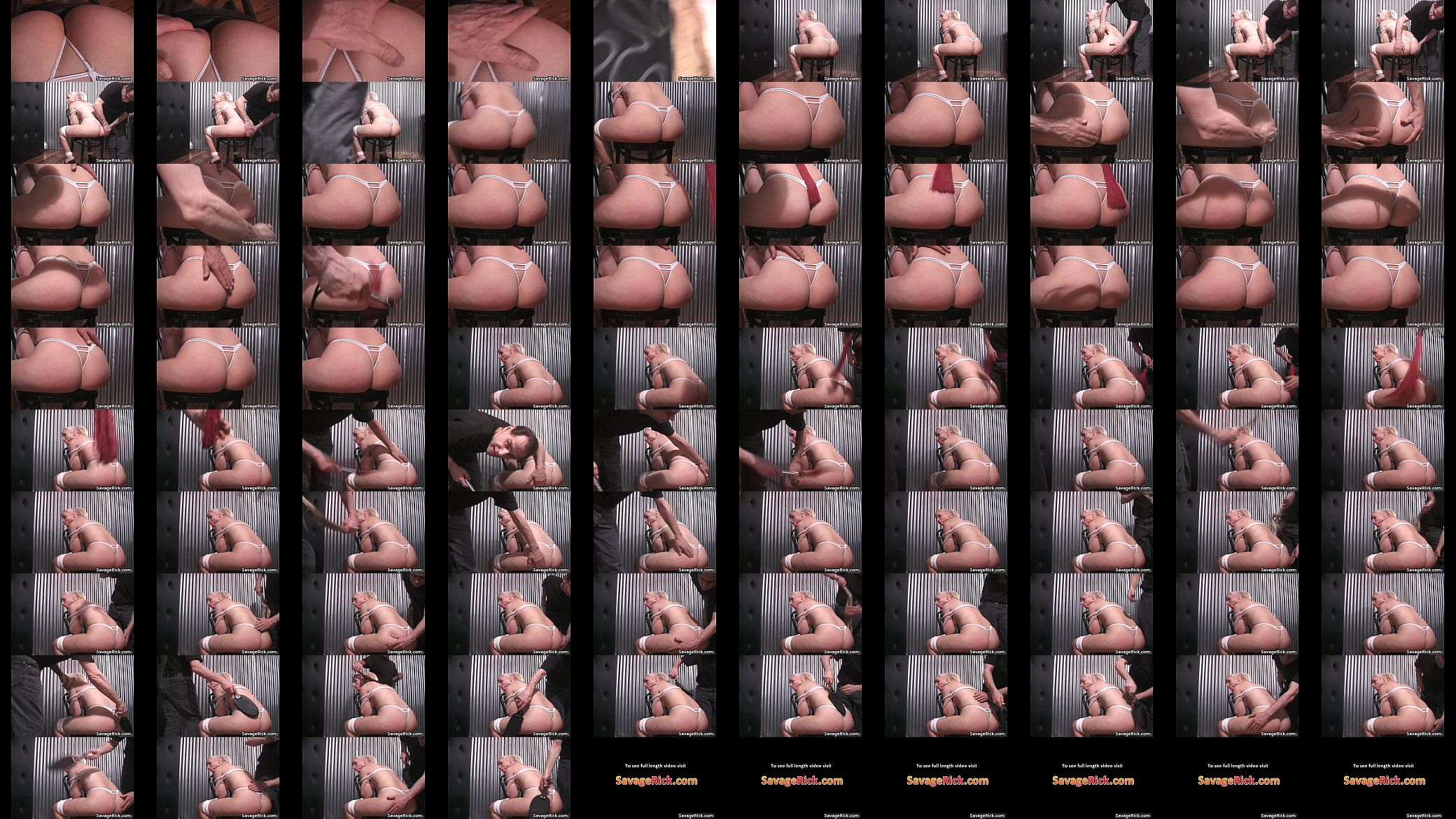Hot nasty blonde babe gets bondage 预览图