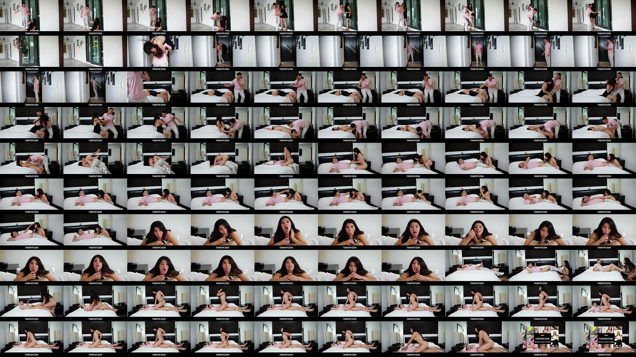 FamFap  -  Stepmom Kourtney Kai is horny and craving some good dick and calls out stepson to give it to her 预览图