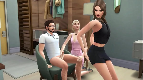 Lucky Photographer Has Sex With Two Hot Models - sims 4 - 3D animation