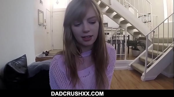 Rude Teen step Daughter Tries To Provoke Fuck DAD-Dolly Leigh