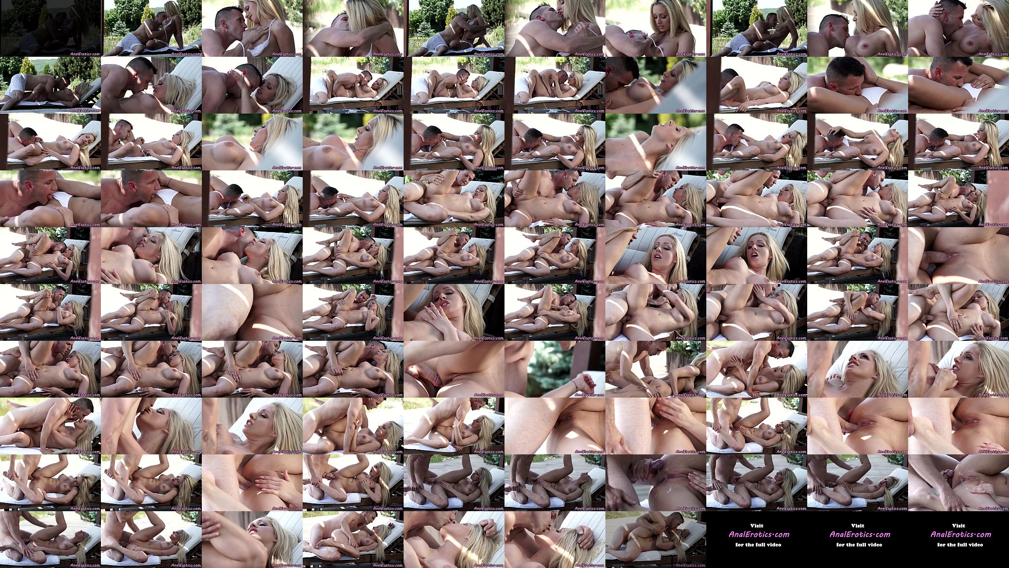 Glam babe anally fucked outdoors 预览图