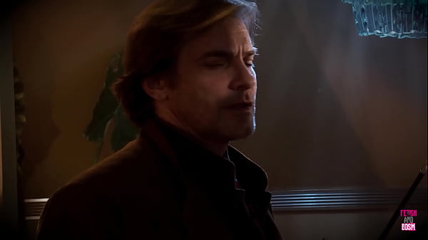 Some rough sex in a blade runner themed dungeon