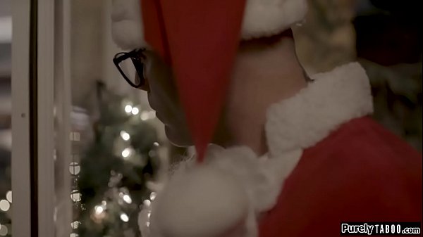 Fired santa get back at his ex boss by fucking his 19yo teen
