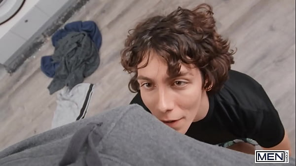 Download Video - MEN - After Malik Delgaty Pounds Cristiano On The Folding Table&comma; He Puts Him On All Four To Give Him The Spin Cycle