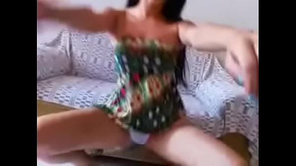 Horny girl shaking