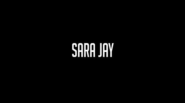 It's Sara Jay Going Hardcore As She Fucks That Massive Dildo!