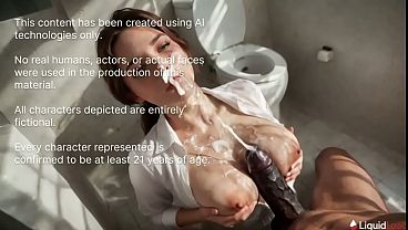 My older stepsister begged me to cum all over her and fuck her in the bathroom[AI]