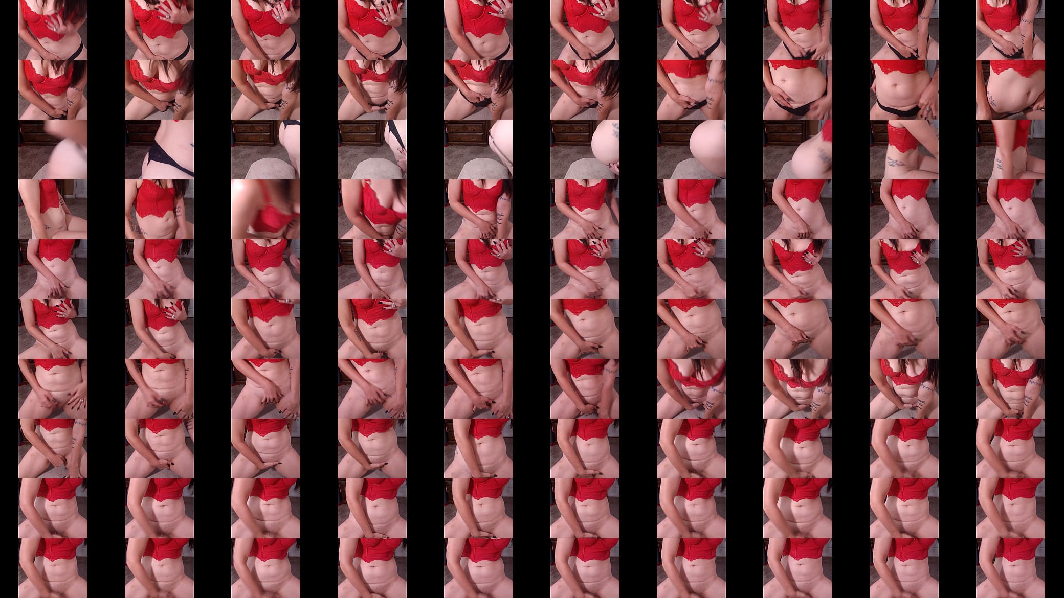 Mary Pedes fingers herself into multiple orgasms 预览图