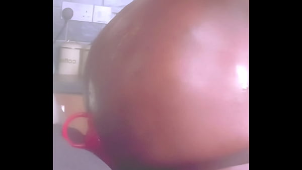 Oiled Black Butt Prostate Play