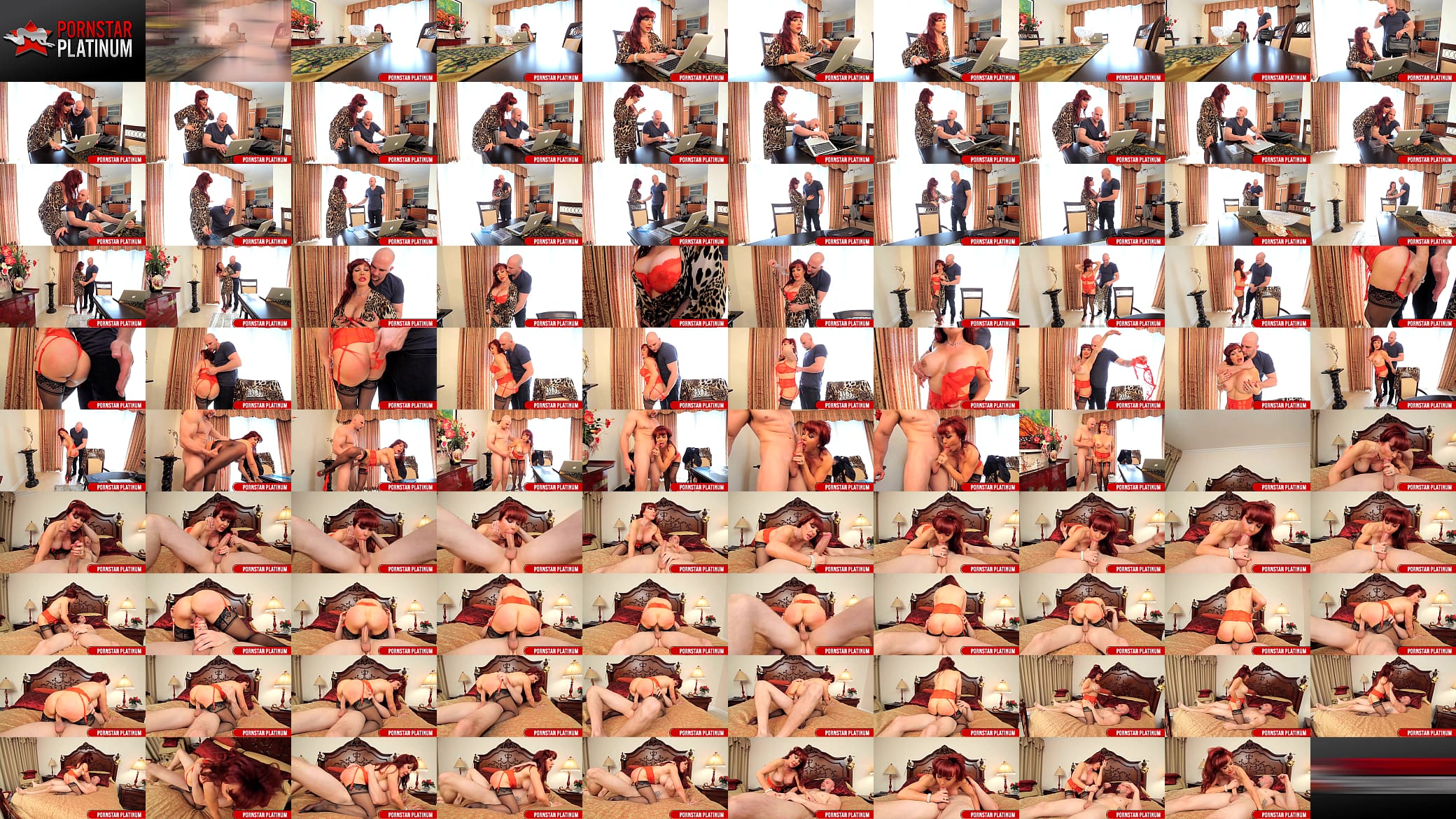 Slutty GILF Sexy Vanessa Gets Her Face Covered After Milking J Mac! 预览图