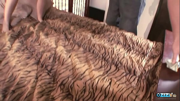 Applying to film porn leads the blonde to get her trimmed pussy hammered on camera
