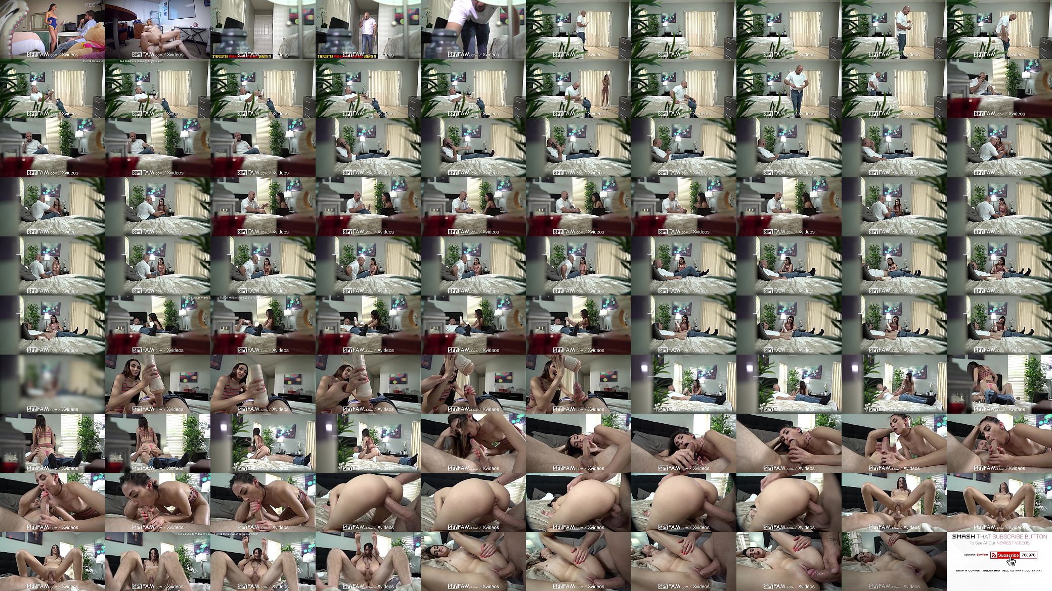 SPYFAM Stepsis Walks In On Stepbro Jerking Off 预览图