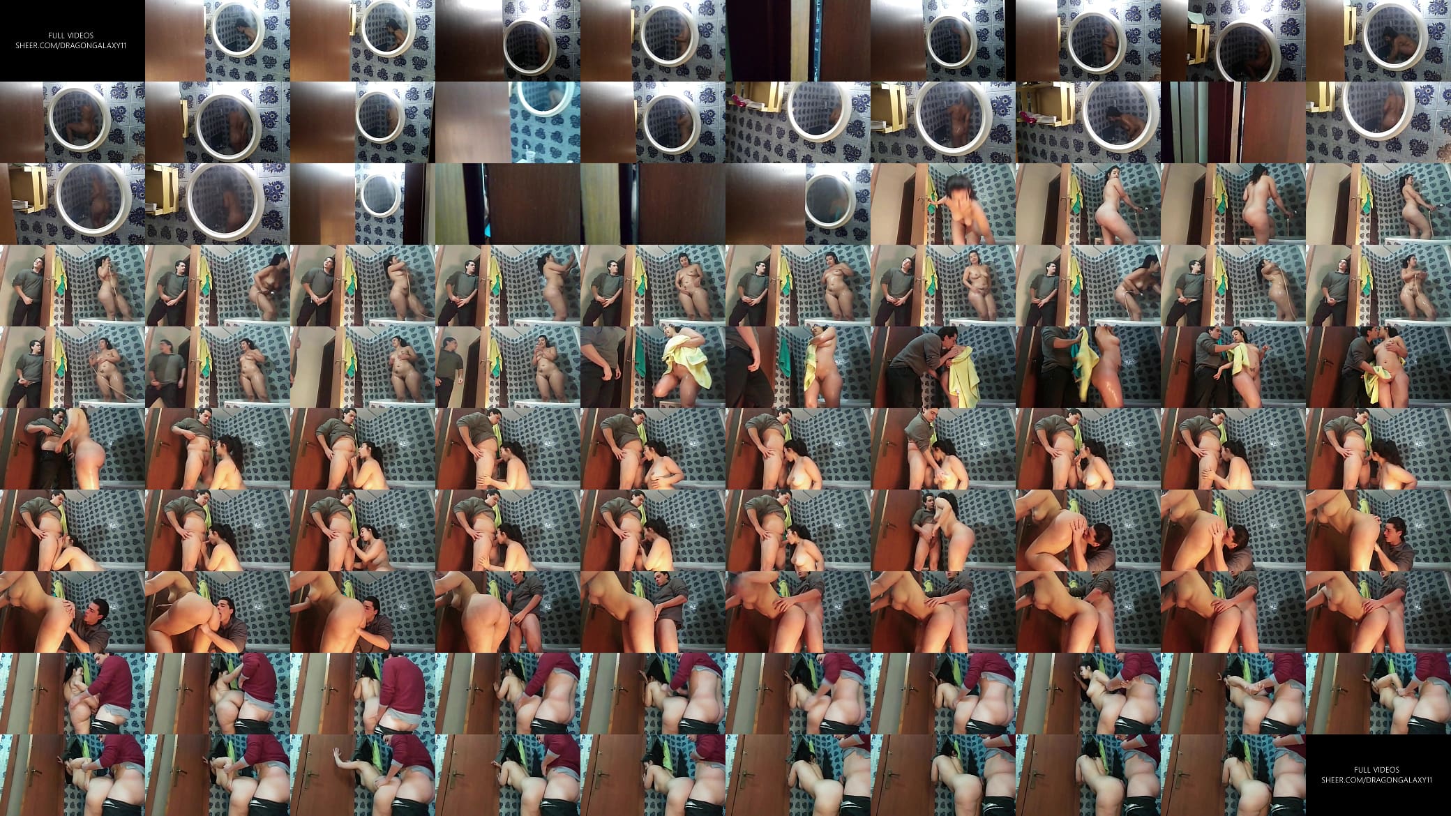 Spying and fucking my hot big ass stepsister in the shower (compilation) 预览图