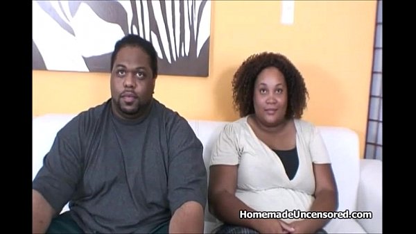 Download Video - BBW Fluffy ebony couple fucking hard