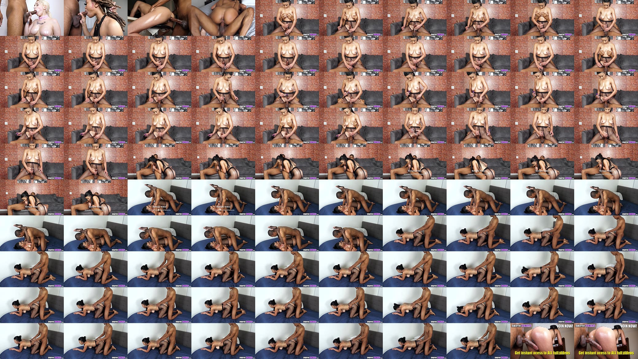 Natural Tits of Sierra Grace Bouncing in Deep Penetration 预览图