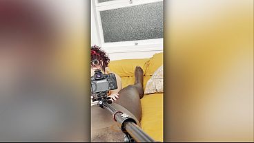 Behind the Scenes!! Francine LeClaire Sucks Semaj's Dick!!