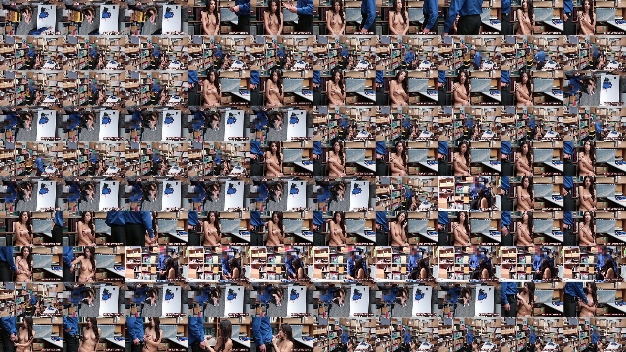Nervous Teen Shoplyfter Taylor May Blowjob 预览图