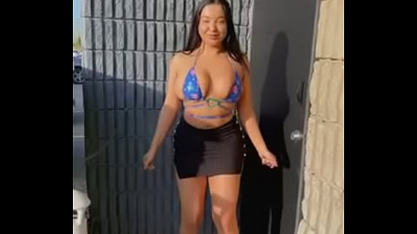 Flashing my titties in the parking lot