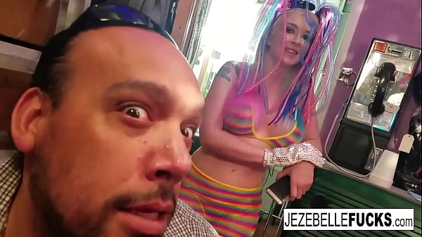 Lesbian sex with Jezebelle and Leya