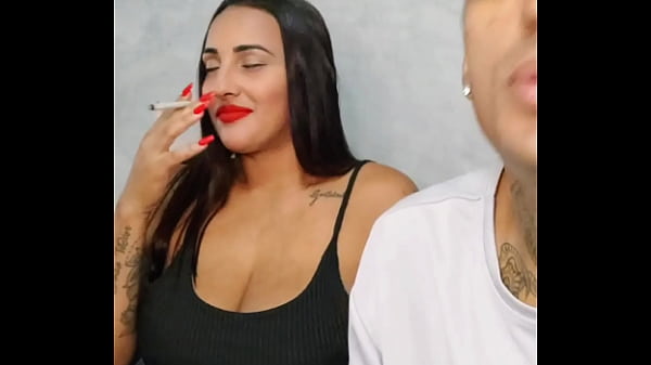 Fetiche F*F*M ... só para quem tem tesão em ver fudendo e fumando bem gostoso, gozando dentro da gostosa de bunda grande e seios fartos (Adão e Eva)