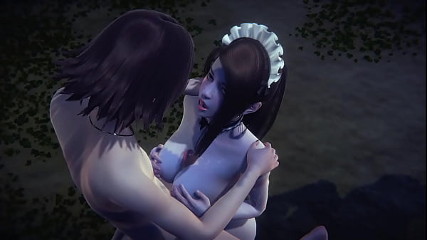 Uncensored Hentai 3d - Having sex with maid at ...