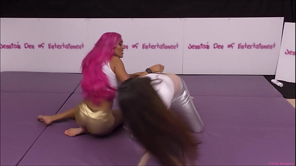 Bra and Panties Match (Strip-Wrestling Match) w, Loser gets st in a nappy (diaper)!! ~ Jezebel Jones vs Trixie Blue | (May 2022)
