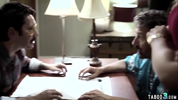 Orphaned teen is tricked into fuck with fake parents