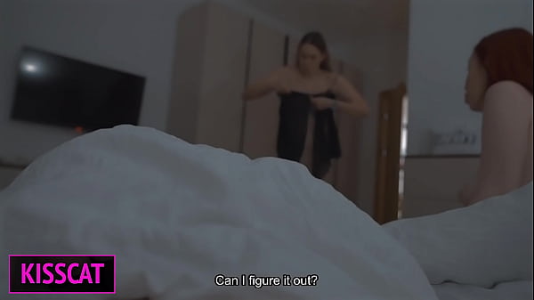 Step mom and Step sister Share Bed with Step son—Will a Hotel Mix-Up Ignite a Taboo Threesome?!
