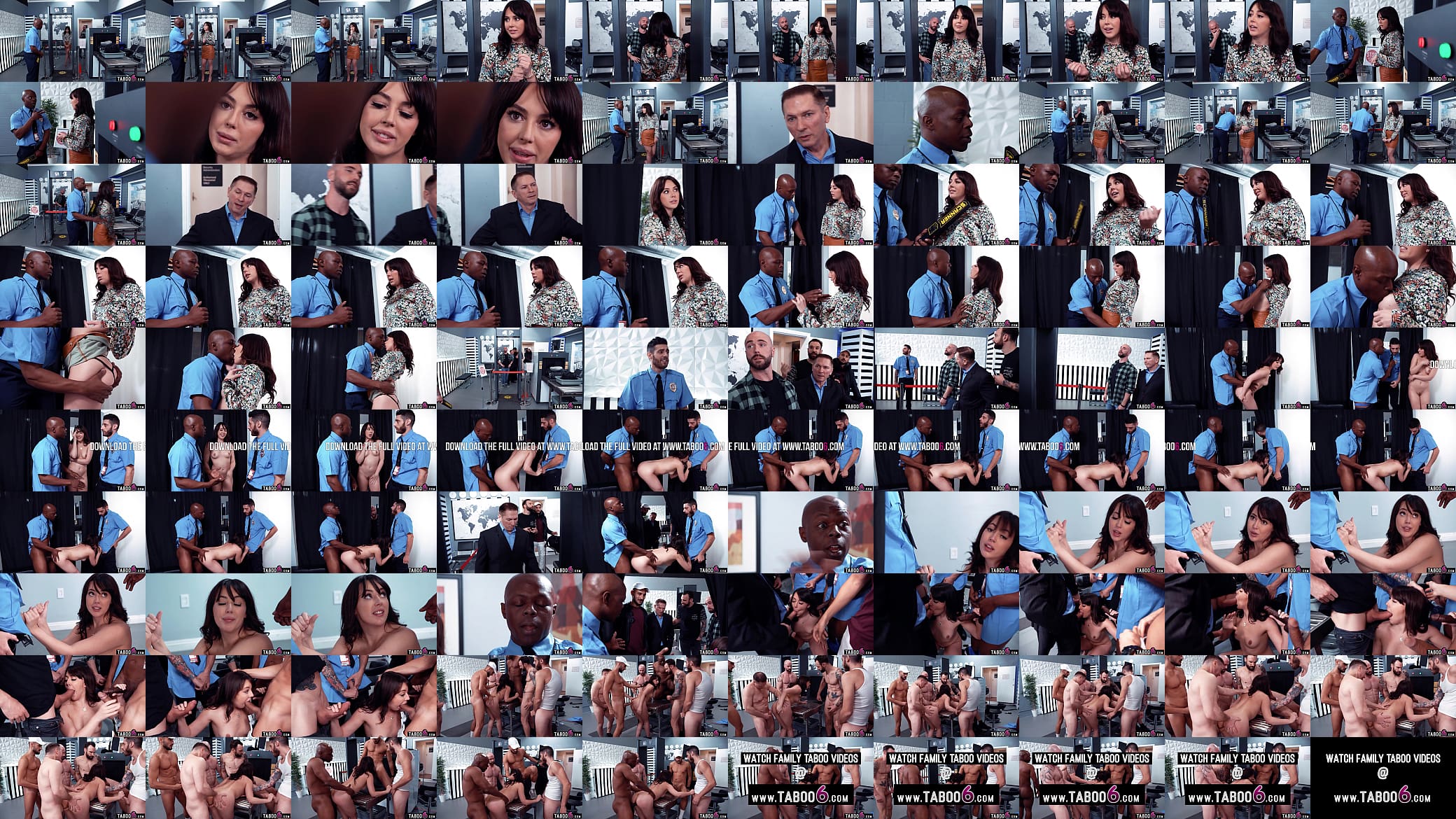 Airport security gangbang of horny passenger Whitney Wright 预览图