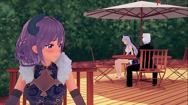 Belfast invites me to lunch | RED POV | Azurlane | Watch Full Movie and POV version on Sheer & PTRN: Fantasyking3