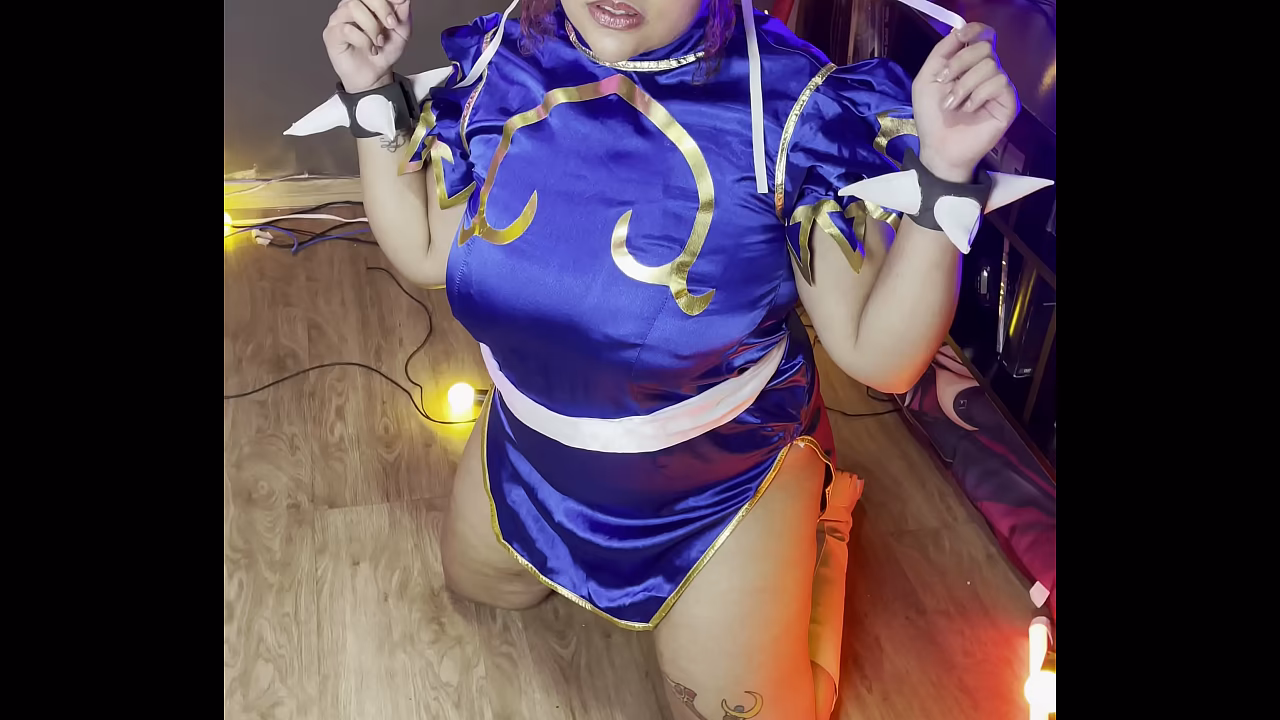 Chubby Girl Chun-Li Photoshoot Making Of Thick Curves Cosplay Behind Scenes