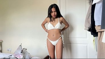 18 Year Old British Teen Changes Clothes for 26 Minutes - Shows Her Smooth Shaved Pussy Multiple Times