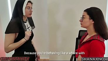NUN PUNISHMENT BRATTY GIRL BEHAVIOUR DILDO FUCKING SEX