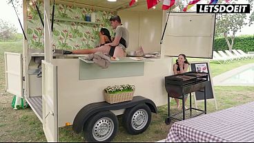 Thick Curvy Latina Fucked Deep Standing From Behind, He…