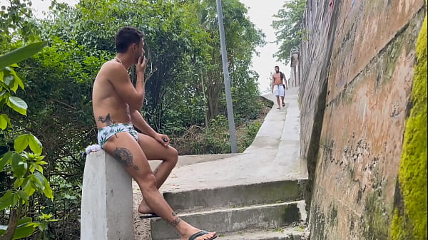 Tava F1 e encontrei o Ronny Aislan na trilha e ...