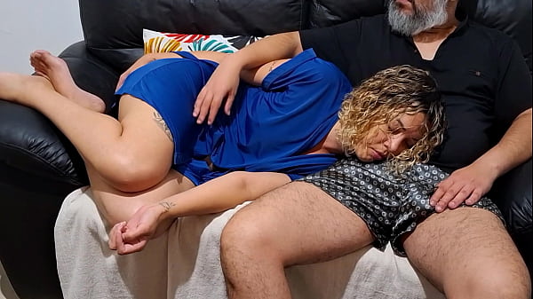 Download Video - Stepdaughter&comma; don't lie on my lap&comma; I'll end up cumming in your mouth&period;